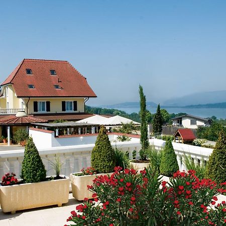 Restaurant-Hotel Seeblick Morigen Exterior photo