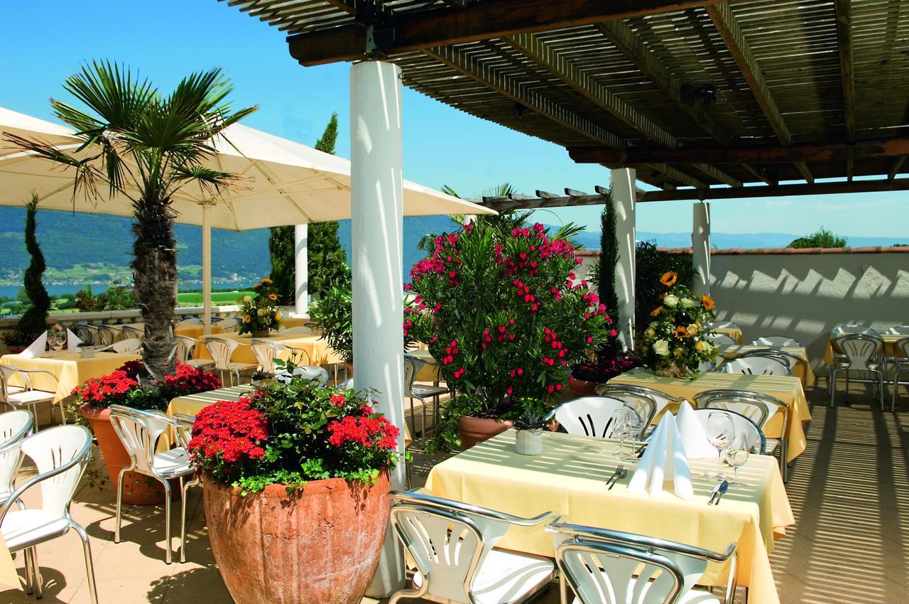 Restaurant-Hotel Seeblick Morigen Exterior photo
